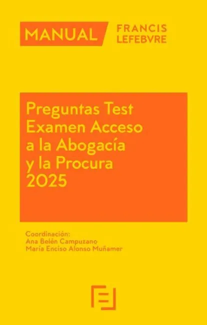 Manual Preguntas Test Acceso a la Abogacía y la Procura 2025