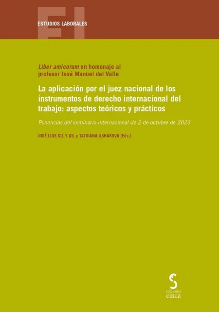 La Aplicación por el Juez Nacional de los Instrumentos de Derecho Internacional