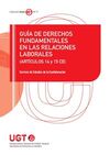 GUÍA DE DERECHOS FUNDAMENTALES EN LAS RELACIONES LABORALES (ARTÍCULOS 14 Y 15 CE)