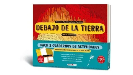 Pack Actividade Debajo de la Tierra Agua
