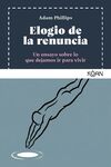 ELOGIO DE LA RENUNCIA