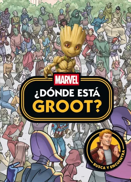 Marvel. ¿Donde esta Groot?
