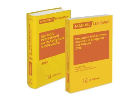 Pack Memento Ejercicio Profesional de la Abogacía 2026 + Manual Preguntas Test e