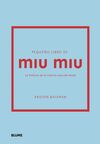 PEQUEÑO LIBRO DE MIU MIU