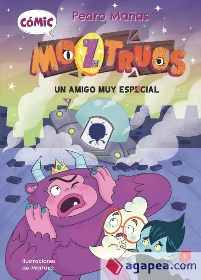 Cómic Moztruos 1: un Amigo Muy Espacial