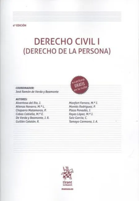 Derecho Civil I 4º Ed Derecho de la Persona