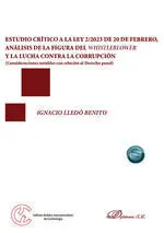 Estudio Crítico a la Ley 2/2023 de 20 de Febrero, Análisis de la Figura del Whis