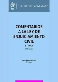 Comentarios a la Ley de Enjuiciamiento Civil 3 Tomos
