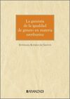 LA GARANTÍA DE LA IGUALDAD DE GÉNERO EN MATERIA RETRIBUTIVA