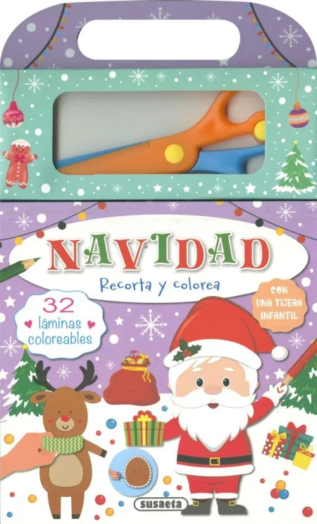 Navidad - Recorta y Colorea