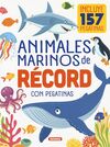 ANIMALES MARINOS DE RÉCORD CON PEGATINAS