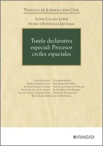 Tutela Declarativa Especial: Procesos Civiles Especiales