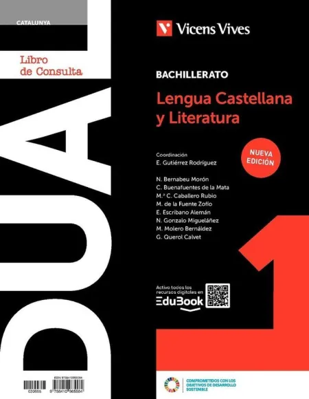 Dual 1. Lengua Castellana y Lit. Para Catalunya. Libro, Act y Digital. Nueva Edi