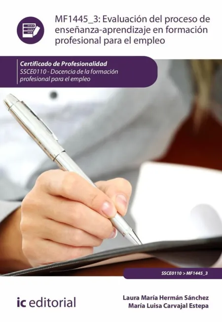 Evaluación del Proceso de Enseñanza-Aprendizaje en Formación Profesional para el