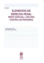 Elementos de Derecho Penal Parte Especial I. Delitos Contra las Personas