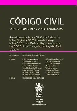 Código Civil con Jurisprudencia Sistematizada 4ª