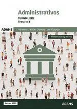 Temario 4 Administrativos Administración del Estado. Turno Libre