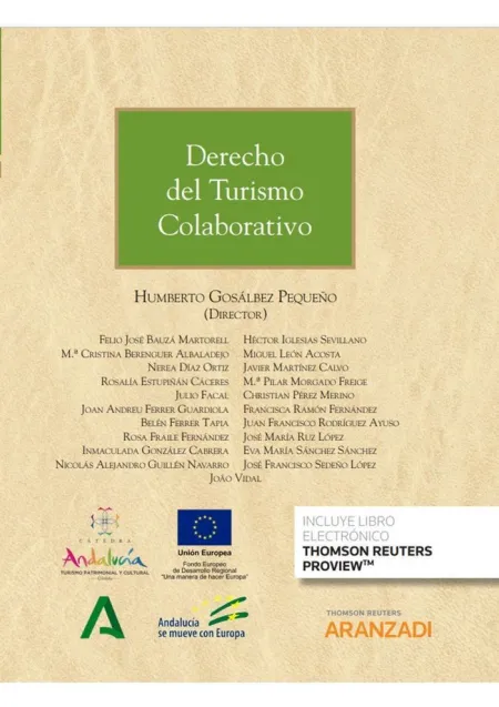 Derecho del Turismo Colaborativo (Papel + E-Book)