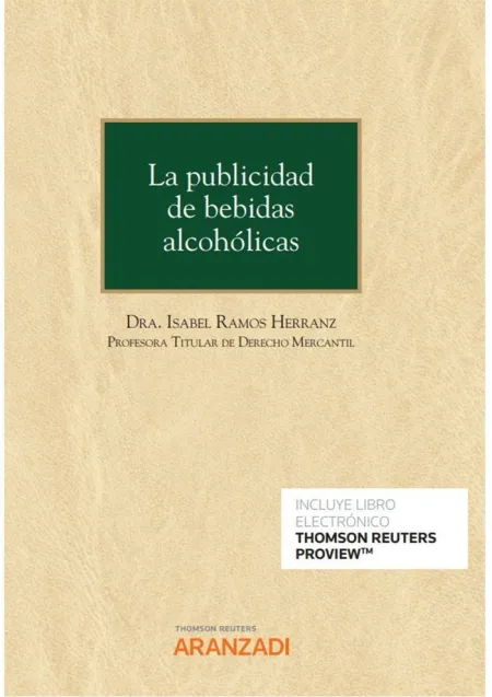 La Publicidad de Bebidas Alcohólicas (Papel + E-Book)