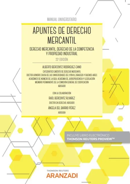 Apuntes de Derecho Mercantil. 23 ª Ed - 2022 - (Papel + E-Book)