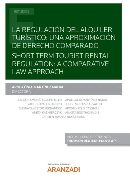 La Regulación del Alquiler Turístico: una Aproximación de Derecho Comparado. Sho