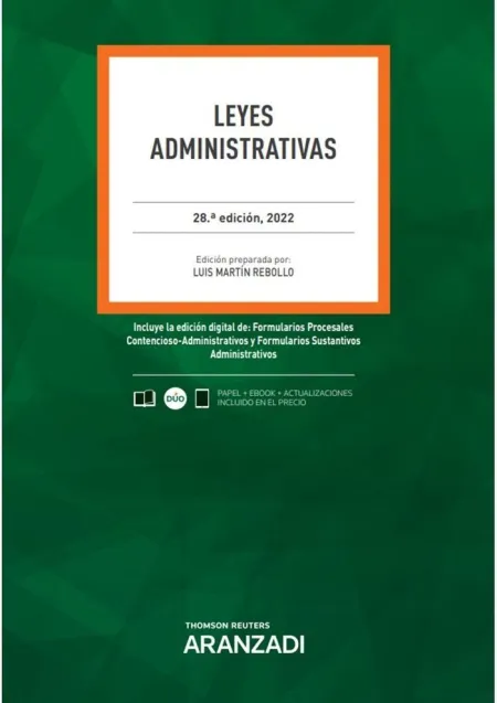 Leyes Administrativas 28ª Ed. 2022