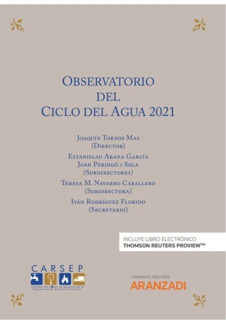 Observatorio del Ciclo del Agua 2021 (Papel + E-Book)
