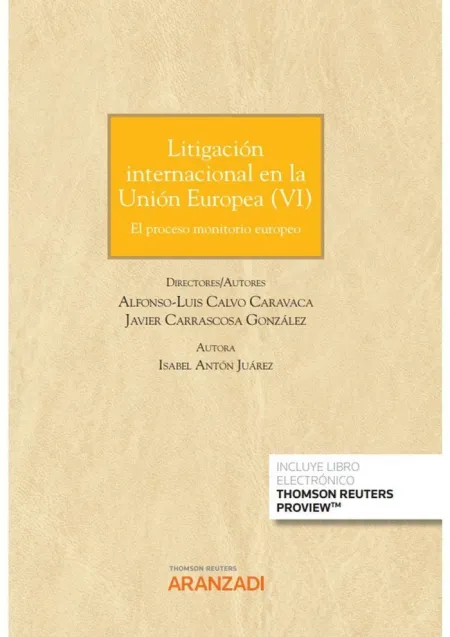 Litigación en la Unión Europea Vi