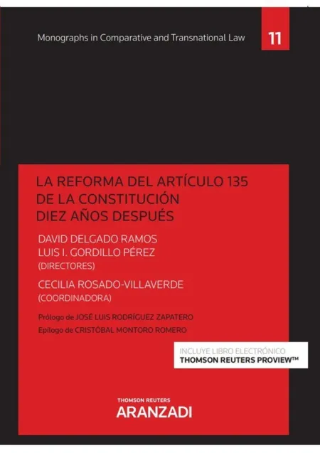 Reforma del Articulo 135 de la Constitucion Diez Años Despu