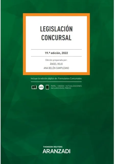 Legislación Concursal 19ª Ed. 2022