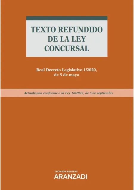 Texto Refundido de la Ley Concursal (Duo) 2 Edicion