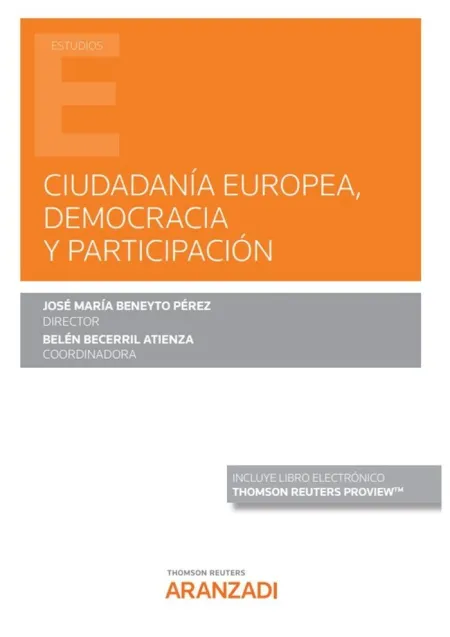 Ciudadanía Europea, Democracia y Participación (Papel + E-Book)