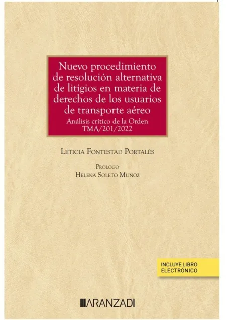 Nuevo Procedimiento de Resolución Alternativa de Litigios en Materia de Derechosde Usuarios de Transporte Aereo