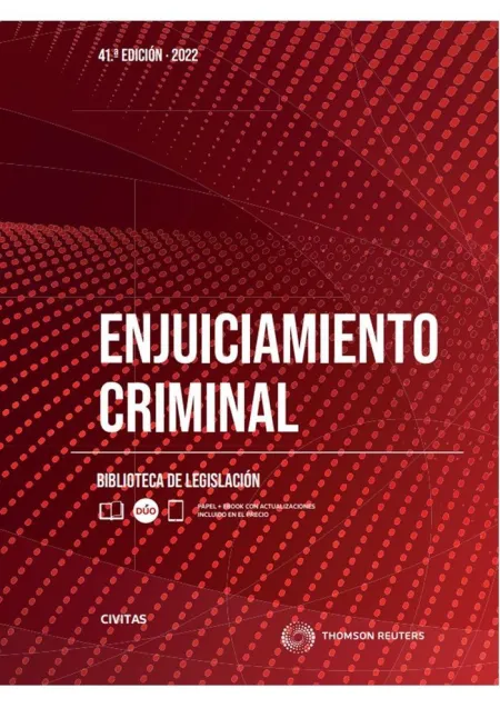 Enjuiciamiento Criminal (Papel + E-Book)