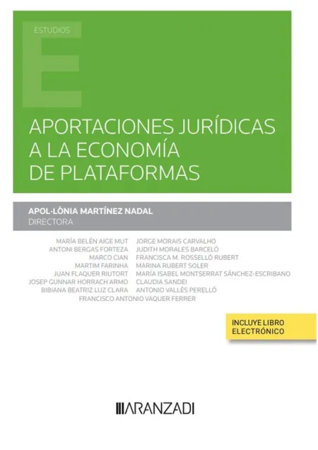 Aportaciones Juridicas a la Economia de Plataformas