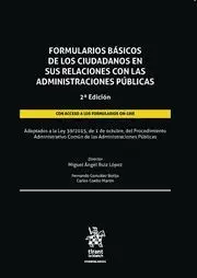 Formularios Básicos de los Ciudadanos en Sus Relaciones con las Administraciones