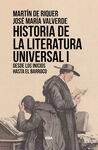HISTORIA DE LA LITERATURA UNIVERSAL (VOL. 1)