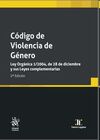 CÓDIGO DE VIOLENCIA DE GÉNERO