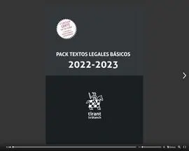 Pack Textos Legales Básicos 2022-2023