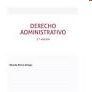 DERECHO ADMINISTRATIVO (2º EDI.)