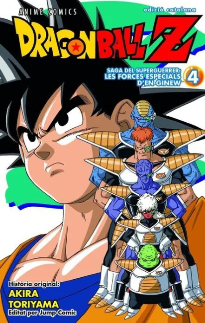 Bola de Drac Z Anime Comics Forces Especials Nº 04