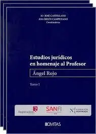3 Vols. Estudios Juridicos en Homenaje Al Profesor Ángel Rojo