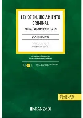 Ley de Enjuiciamiento Criminal (Papel + E-Book)
