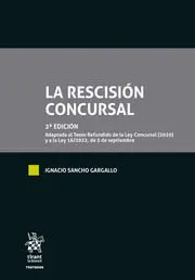 La Rescisión Concursal