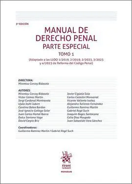 Manual de Derecho Penal Parte Especial