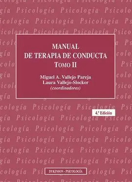 Manual de Terapia de Conducta. Tomo Ii
