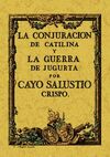 LA CONJURACIÓN DE CATILINA Y LA GUERRA DE JUGURTA