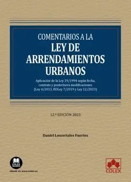 Comentarios a la Ley de Arrendamientos Urbanos