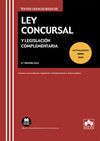 LEY CONCURSAL Y LEGISLACIÓN COMPLEMENTARIA 2024