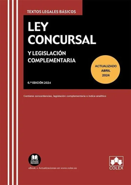 Ley Concursal y Legislación Complementaria 2024